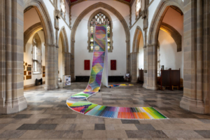 Artwork in church - festival of making